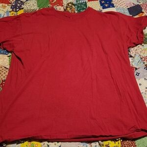 Mens red t shirt